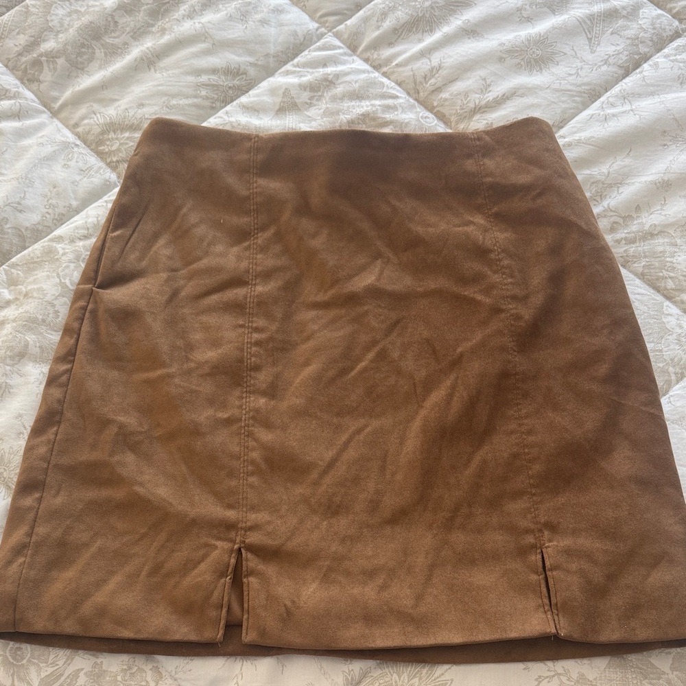 Hollister Tan Mini Skirt